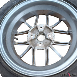 Jantes 14" de véhicule sans permis d'occasion avec pneu Michelin 155-65 75T