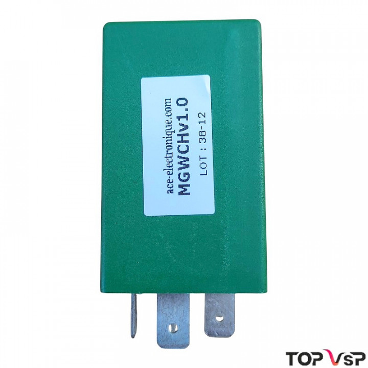 Relais de bouton warning 6 broches vert Chatenet ch26 à Sporteevo ch39 - 0026020