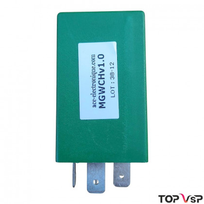 Relais de bouton warning 6 broches vert Chatenet ch26 à Sporteevo ch39 - 0026020