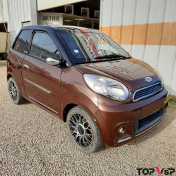 Vente véhicule sans permis d'occasion avec contrôle technique Microcar M8