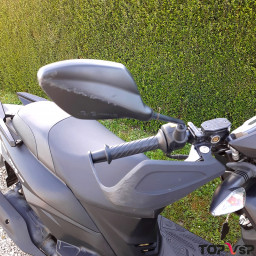 Rétroviseur et protège poignée scooter sym jet 4 rx 50 cc
