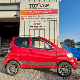 Magasin voiture sans permis d'occasion pas chères Casalini M12 avec pare buffle