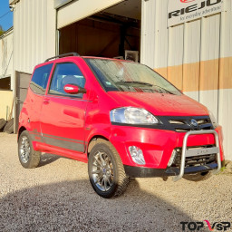 Boutique vente voiture d'occasion sans permis Casalini M12 avec pare buffle