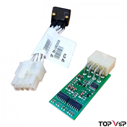 Kit module et faisceau d'essuie glace arrière Microcar Mgo - 1404818