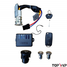 Neiman 2 voies + 2 barillets + 1 clé + 1 bouchon de réservoir + module et 1 télécommande - 1416851