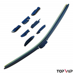 Achat pièces vsp pas chère en ligne balai d'essuie-glace souple 50 cm pour Aixam