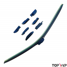 Magasin pièces vsp Ligier Microcar Dué balai d'essuie-glace souple 55 cm