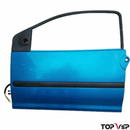 Porte gauche bleue Aixam d'occasion