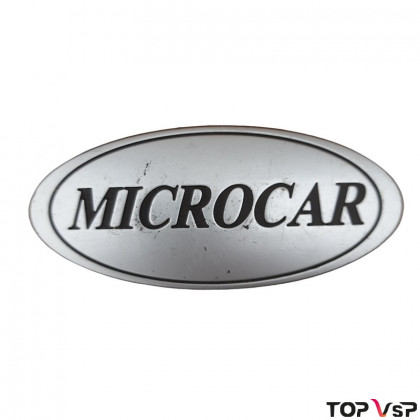 Logo chromé Microcar d'occasion