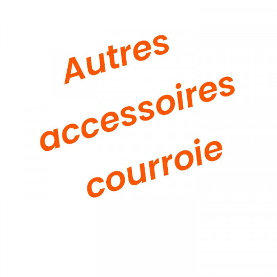 Accessoires courroie