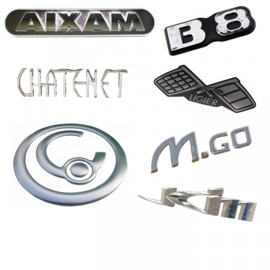Logo - adhésif - velcro