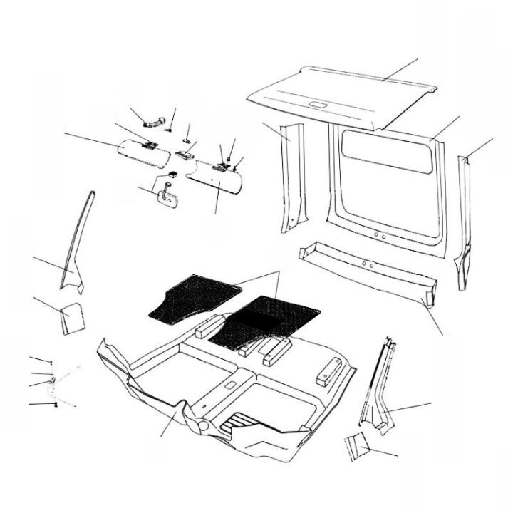 Garnissage intérieur