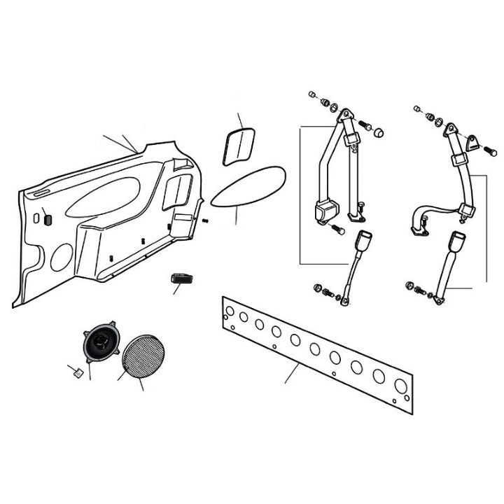 Ceinture / Habillage arrière