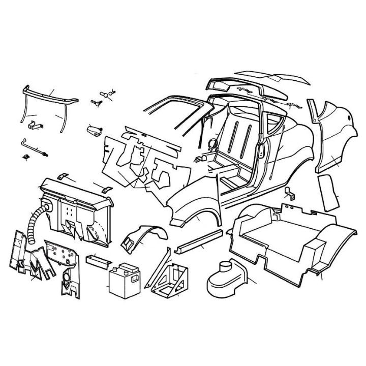 Carrosserie pièces détachées