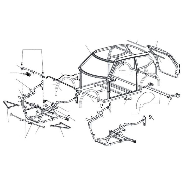 Chassis / Berceau avant