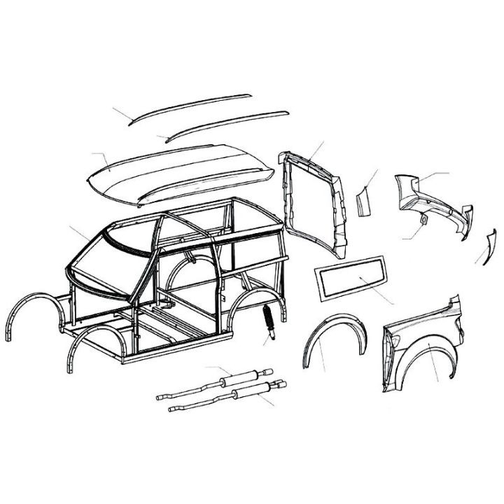 Carrosserie et structure