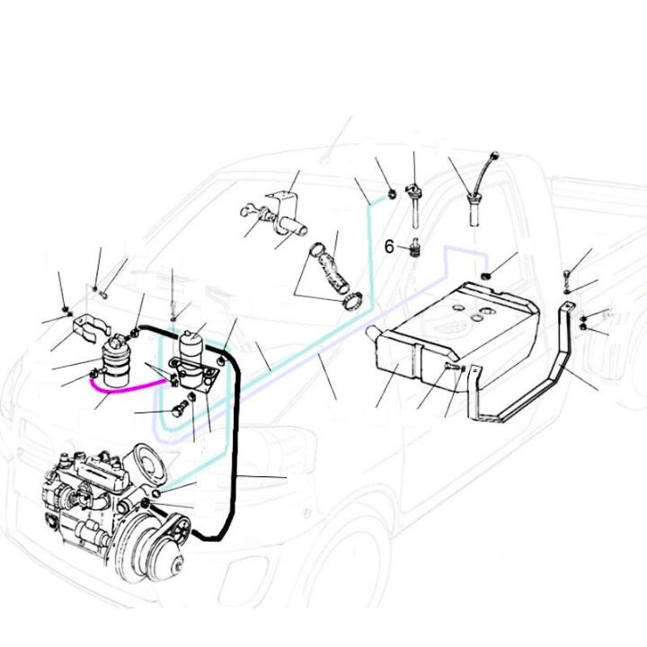 Alimentation et réservoir à carburant