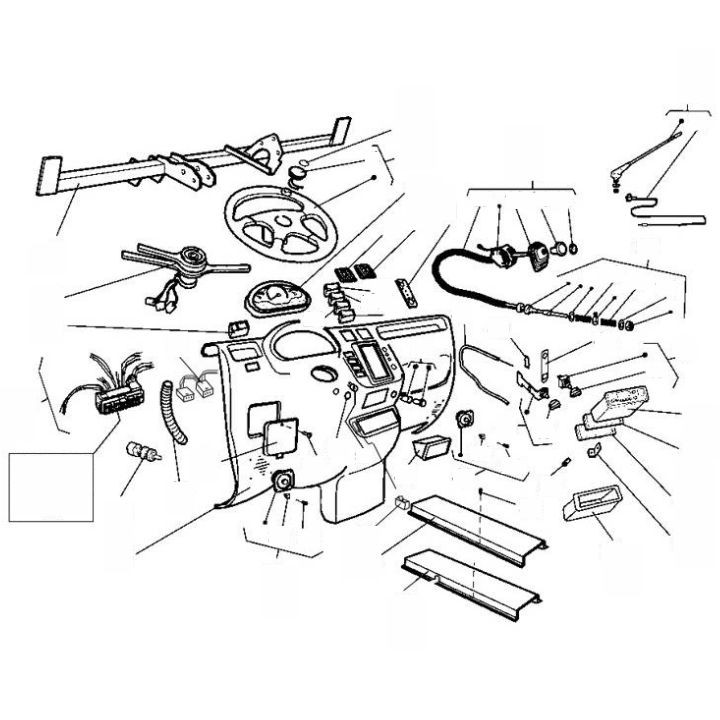 Intérieur tableau de bord