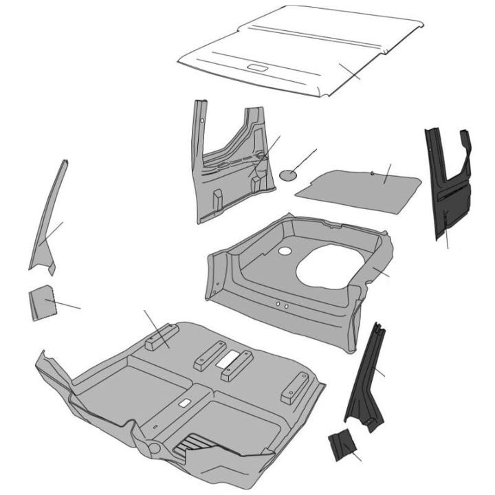 Garnissage intérieur 1.2.3